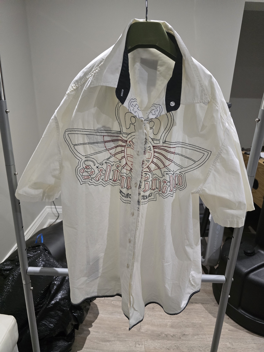 Akademiks Unseen Forces Button Up Shirt